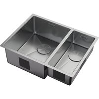 Кухонная мойка ZorG Zerox 58-2 U / IF-R Steel - Превью изображения №2 — Интернет-магазин Teono.by