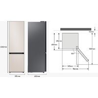 Холодильник Samsung Bespoke RB34C7B5CAP/EF - Превью изображения №6 — Интернет-магазин Teono.by