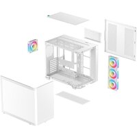 Корпус DeepCool CG530U 4F WH R-CG530U-WHAGA4-G - Превью изображения №8 — Интернет-магазин Teono.by