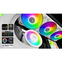Система жидкостного охлаждения для процессора Arctic Liquid Freezer III 420 A-RGB White ACFRE00153A - Превью изображения №8 — Интернет-магазин Teono.by