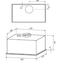 Krona Aspen 600 White SGC КА-00009704 (белый) Image #2