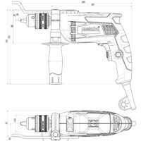 Ударная дрель Metabo SBE 650 [600671850] - Превью изображения №3 — Интернет-магазин Teono.by