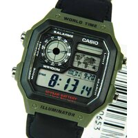 Наручные часы Casio AE-1200WHB-3B - Превью изображения №6 — Интернет-магазин Teono.by