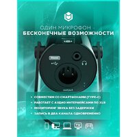Проводной микрофон IO by Red Square Mike (черный) - Превью изображения №8 — Интернет-магазин Teono.by