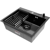 ARFEKA ECO AR мойка 600*500, коландер, дозатор Black Decor