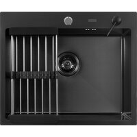 ARFEKA ECO AR мойка 600*500, коландер, дозатор Black Decor Image #3