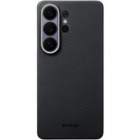 Чехол для телефона Pitaka Edge Case для Samsung Galaxy S26 Ultra (600D Black/Grey Twill Aaron Button) - Превью изображения №2 — Интернет-магазин Teono.by