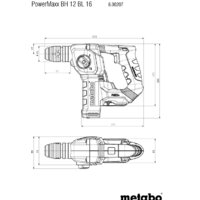 Перфоратор Metabo BH 12 BL 16 600207850 (без АКБ) - Превью изображения №5 — Интернет-магазин Teono.by