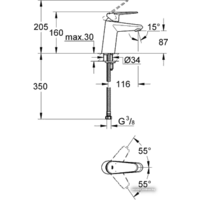 Grohe Eurodisc Cosmopolitan 3246920E Image #2