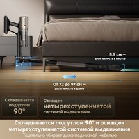 Пылесос Dreame Cordless Vacuum Cleaner Z40 TangleCut Flex VRV62F (евровилка, черный) - Превью изображения №20 — Интернет-магазин Teono.by