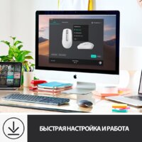 Logitech MX Anywhere 3 для Mac (светло-серый) Image #8