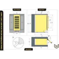 Винный шкаф Meyvel MV19-KST1 - Превью изображения №5 — Интернет-магазин Teono.by