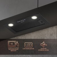 Кухонная вытяжка Weissgauff FIONA 60 BL - Превью изображения №3 — Интернет-магазин Teono.by