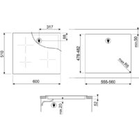 Варочная панель Smeg SI2641DL - Превью изображения №8 — Интернет-магазин Teono.by