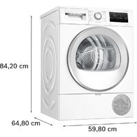 Сушильная машина Bosch Serie 4 WTH85V9SPL - Превью изображения №7 — Интернет-магазин Teono.by