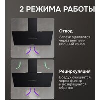 Кухонная вытяжка Zigmund & Shtain K 153.9 B - Превью изображения №4 — Интернет-магазин Teono.by