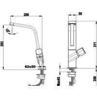 Смеситель TEKA Maestro 116030009 - Превью изображения №6 — Интернет-магазин Teono.by