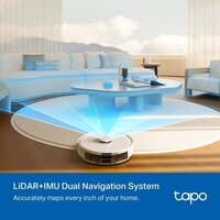 Робот-пылесос TP-Link Tapo RV30 Max Plus (белый) - Превью изображения №11 — Интернет-магазин Teono.by