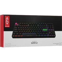 Клавиатура Red Square Alumix TKL Simple (черный, g3ms Amber) - Превью изображения №9 — Интернет-магазин Teono.by