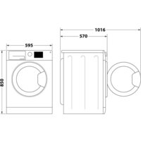 Стирально-сушильная машина Whirlpool FFWDB 964489 SBSV EE - Превью изображения №10 — Интернет-магазин Teono.by