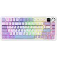 Клавиатура Ajazz AK820 Max Plus (фиолетовый/белый/синий, Ajazz Murad) - Превью изображения №1 — Интернет-магазин Teono.by