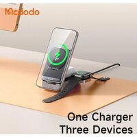 Беспроводное зарядное McDodo CH-519 22.5W USB Type-C с адаптером (черный) - Превью изображения №5 — Интернет-магазин Teono.by