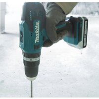 Ударная дрель-шуруповерт Makita HP488DWAE (с 2-мя АКБ, кейс) - Превью изображения №3 — Интернет-магазин Teono.by