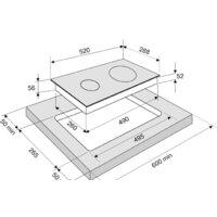 Варочная панель Krona Remo 30 BL - Превью изображения №2 — Интернет-магазин Teono.by