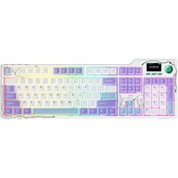 Ajazz AK35I V4 (фиолетовый/белый/синий, Ajazz Avocado)