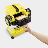 Пылесос Karcher WD 4-18 S Dual Battery Set 1.628-626.0 - Превью изображения №3 — Интернет-магазин Teono.by
