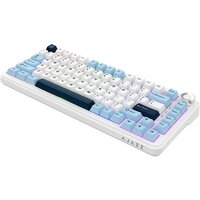 Клавиатура Ajazz AK820 Max Plus (белый/голубой, Ajazz Daydream) - Превью изображения №4 — Интернет-магазин Teono.by