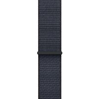 Apple Watch Series 10 46 мм (алюминиевый корпус, черный/темно-серый, нейлоновый ремешок) Image #3