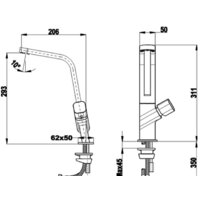 Смеситель TEKA Maestro 116030031 - Превью изображения №6 — Интернет-магазин Teono.by