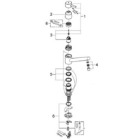 Смеситель Grohe Concetto 32659001 - Превью изображения №2 — Интернет-магазин Teono.by