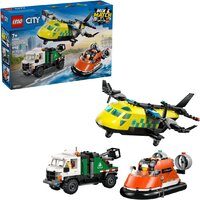 LEGO City 60505 Ремикс самолёта, грузовика и судна на воздушной подушке