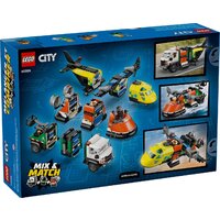 LEGO City 60505 Ремикс самолёта, грузовика и судна на воздушной подушке Image #10