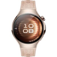 Huawei Watch 5 42 мм (песочный, с бежевым силиконовым ремешком, международная версия) Image #3