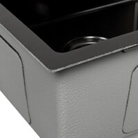 ARFEKA ECO AR 450*450 BLACK PVD NANO DECOR MILLET GRAINS (настольная) Image #4