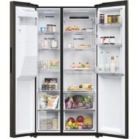 Холодильник side by side Haier HSR5918DIPB - Превью изображения №5 — Интернет-магазин Teono.by