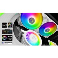Система жидкостного охлаждения для процессора Arctic Liquid Freezer III 280 A-RGB White ACFRE00151A - Превью изображения №8 — Интернет-магазин Teono.by
