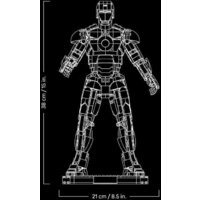 LEGO Marvel 76344 Сборный Железный Человек Mark 3 Image #6