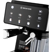 Рожковая кофеварка Brayer BR1147 - Превью изображения №3 — Интернет-магазин Teono.by