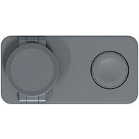 Беспроводное зарядное Magssory Yoga 3 в 1 Charging Station для Apple Qi2 WCH016m (темно-серый) - Превью изображения №5 — Интернет-магазин Teono.by