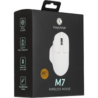 Игровая мышь Keychron M7 Wireless 8K (белый) - Превью изображения №9 — Интернет-магазин Teono.by