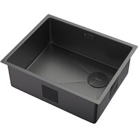 Кухонная мойка ZorG Zerox 54 U / IF Side SF Zurinox PVD Gunblack - Превью изображения №2 — Интернет-магазин Teono.by