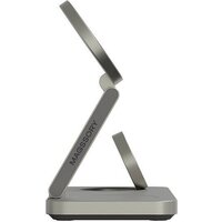 Беспроводное зарядное Magssory Yoga 3 в 1 Charging Station для Apple Qi2 WCH016t (титан) - Превью изображения №4 — Интернет-магазин Teono.by
