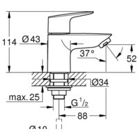 Grohe Bauedge 20421001 Image #4