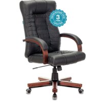 Бюрократ KB-10WALNUT/B/LEATH (черный) Image #2