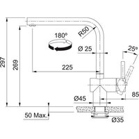 Смеситель Franke Atlas Neo Sensor 115.0625.489 - Превью изображения №7 — Интернет-магазин Teono.by