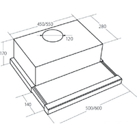Akpo Light eco glass 60 WK-7 (бежевый) Image #3